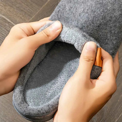 Men’s Memory Foam Slippers – Warm Cushioned Indoor Comfort