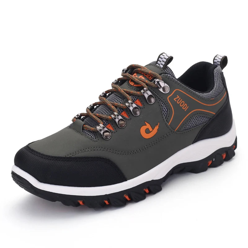 Men’s Lightweight Sports Shoes – Microfiber Sneakers for Running & Walking