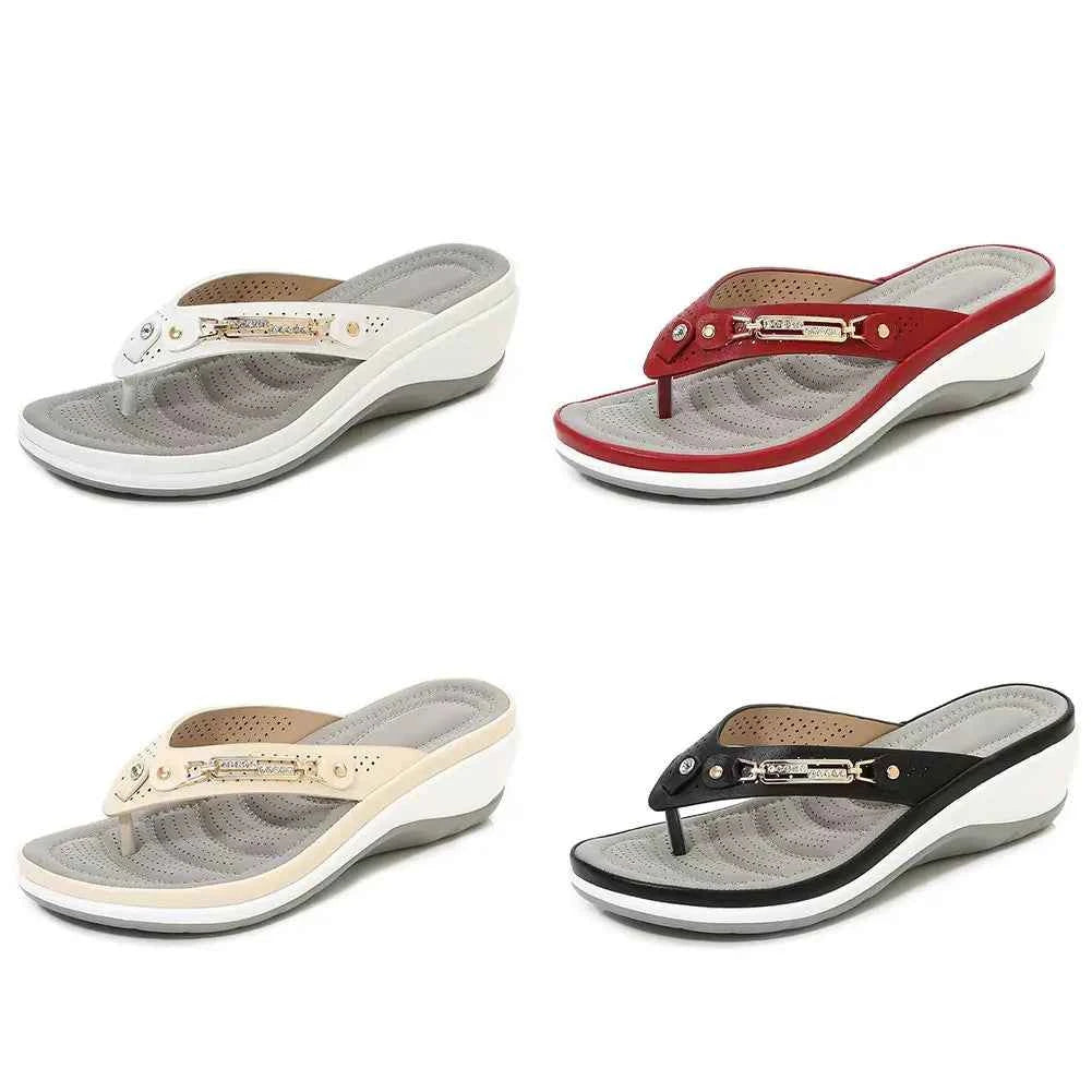 Open Toe Summer Slides – Non-Slip Casual Beach Sandals