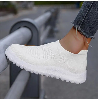 ZJEGA™ 2024 Women’s Breathable Slip-On Running Sneakers – Lightweight Sock Fit Sports Shoes