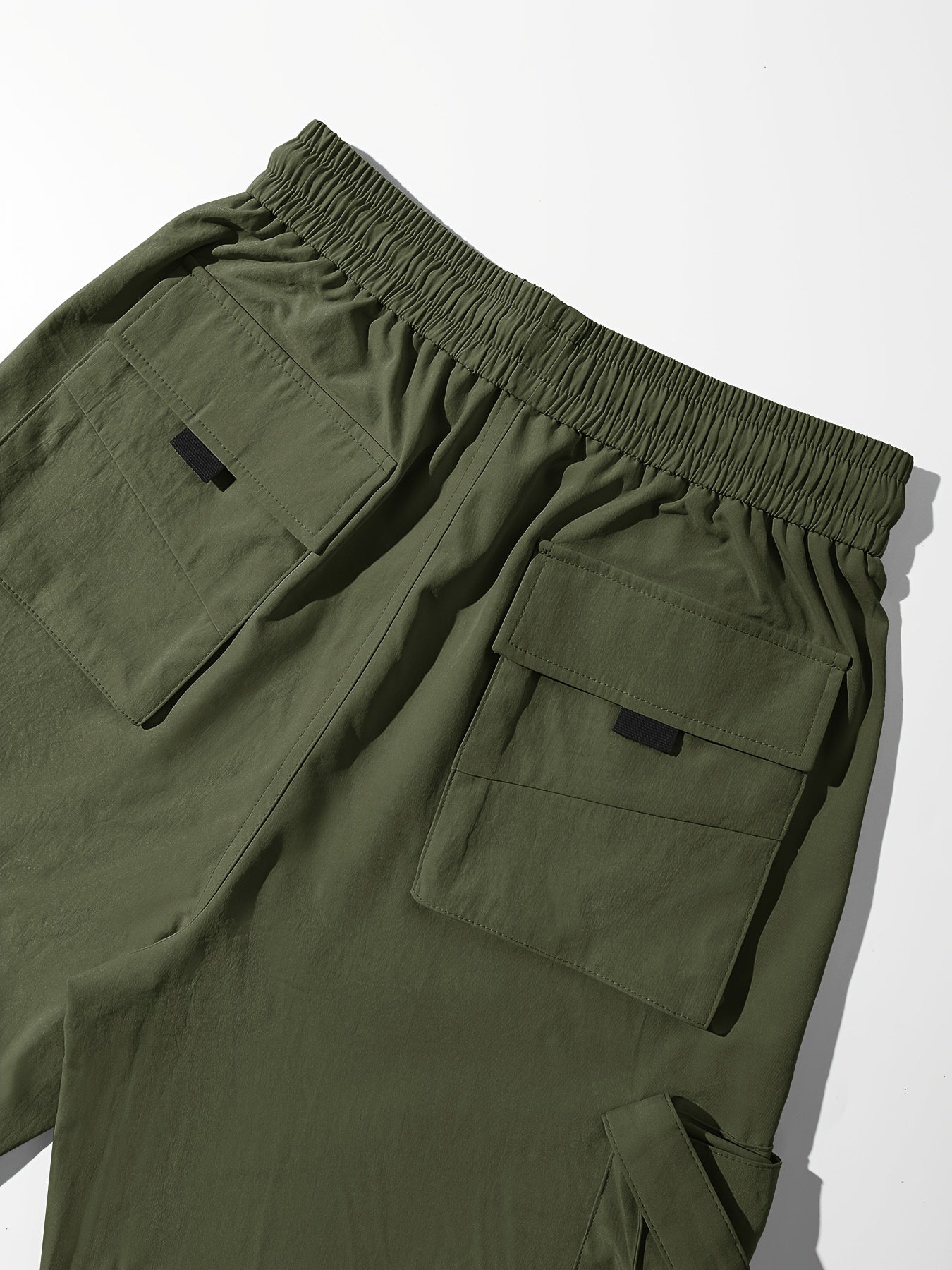 Pantalon cargo à cordon de serrage pour femme – Coupe décontractée style urbain, multipoches