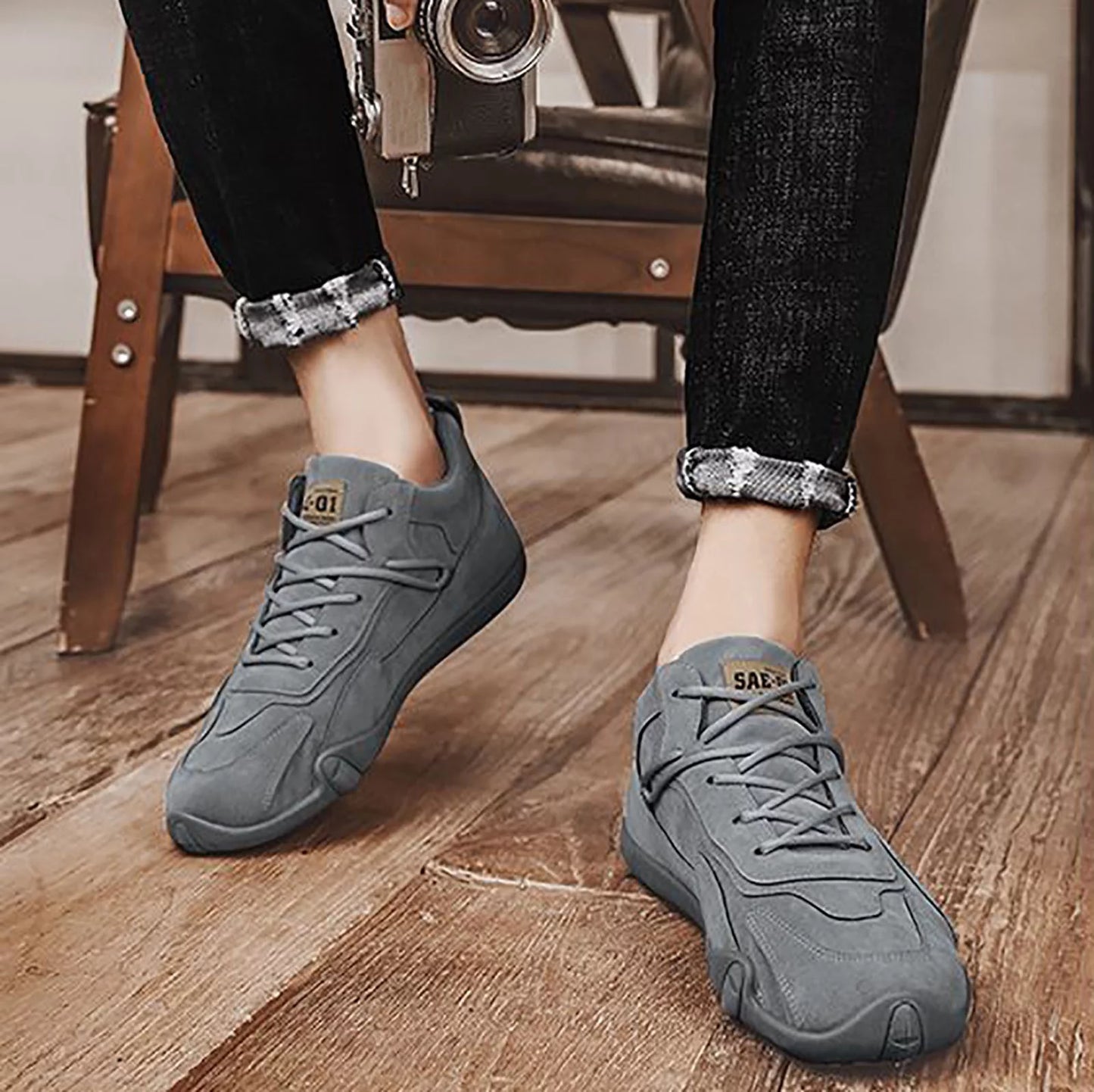 Mens Walking Shoes for Men under 20 Lace up Extra Wide Dress Shoes for Men Sports Shoes for Men Popular Labor Work Shoes Wear High Top Board Shoes Casual Leisure Shoes Mens Leather Casual Shoe