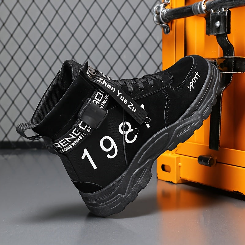 Men’s Stylish Hiking Boots – Durable Non-Slip Outdoor Ankle Boots