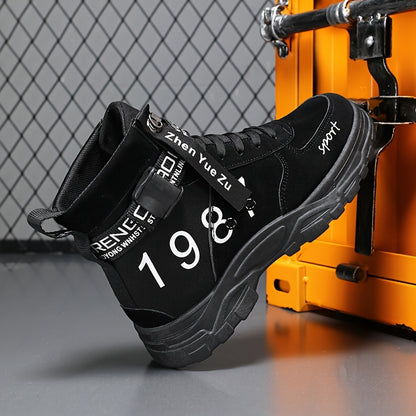 Men’s Stylish Hiking Boots – Durable Non-Slip Outdoor Ankle Boots