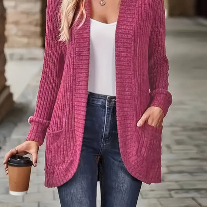 Women’s Elegant Loose Fit Blouse – Mustard Yellow Long Sleeve Top