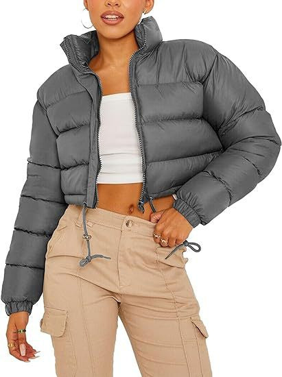 Loom & Soul™ Women’s Down Jacket – Bohemian Short Puffer Coat with Silk-Cotton Fill and Retro Flair