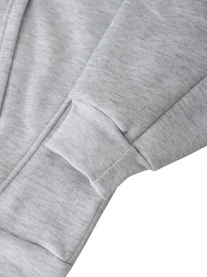 Men’s Oversized Plush Hoodie – High Street Ninja Style Pullover