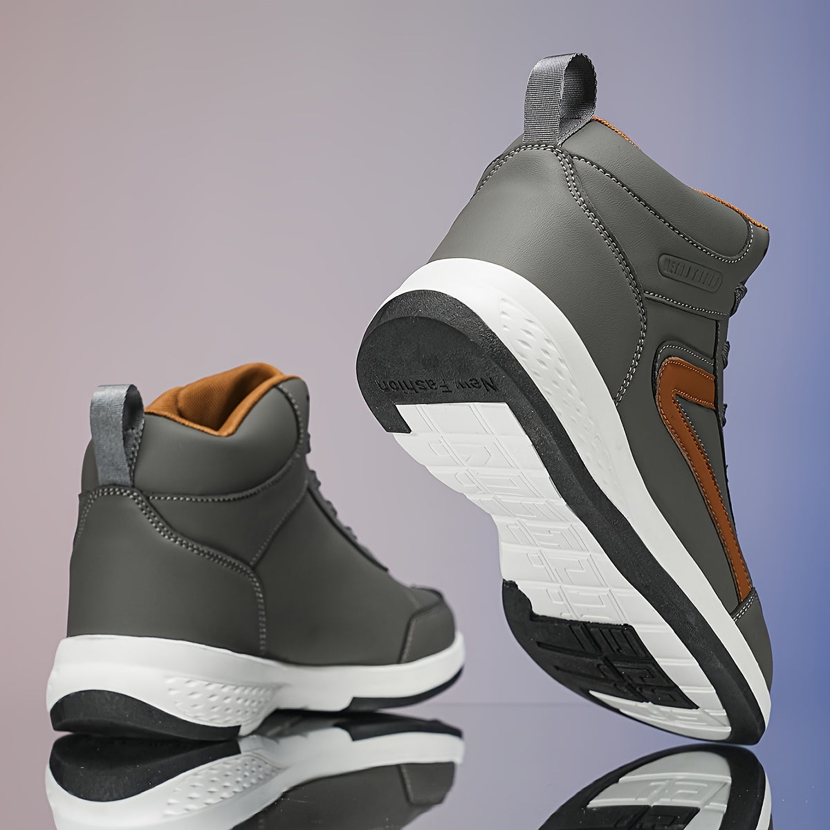 Zapatillas altas clásicas retro – Calzado de moda urbano informal