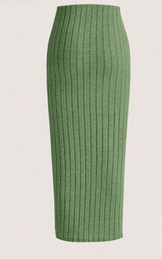 Women’s Bodycon Midi Skirt – Elegant Commuter Fit