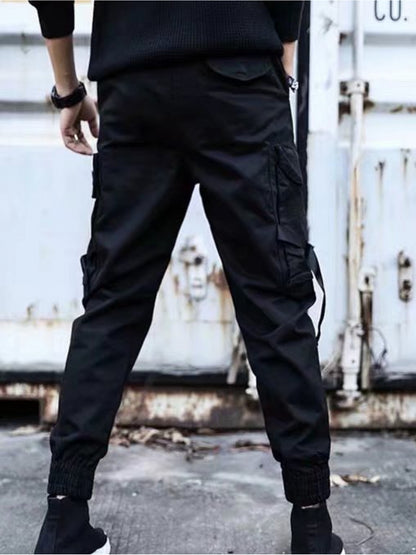 Men’s Slim Cargo Joggers – Trendy Street Pants