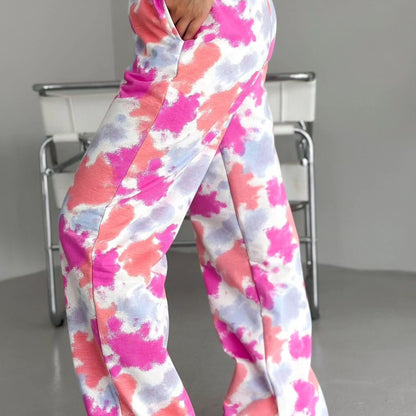 Loom & Soul Women’s Casual Straight Trousers – Loose Cotton Pants with Micro Elasticity and Relaxed Fit