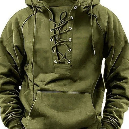 Men’s Oversized Hoodie – Plus Size Heavyweight Pullover with Pocket