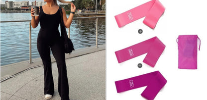 Mono de yoga sin espalda ajustado para mujer – Ropa deportiva moldeadora