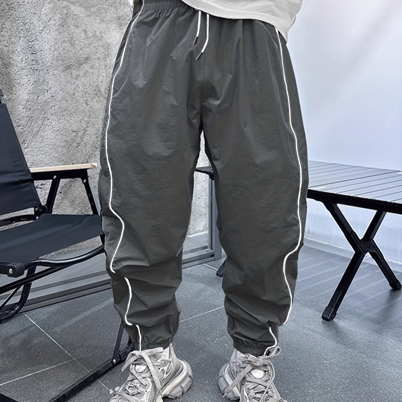 Men’s Loose-Fit Drawstring Pants – Breathable Casual Outdoor Joggers