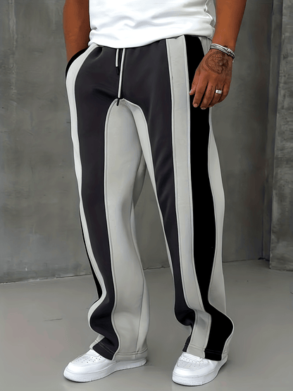 Pantalon cargo urbain à cordon de serrage pour homme – Coupe décontractée sport utilitaire
