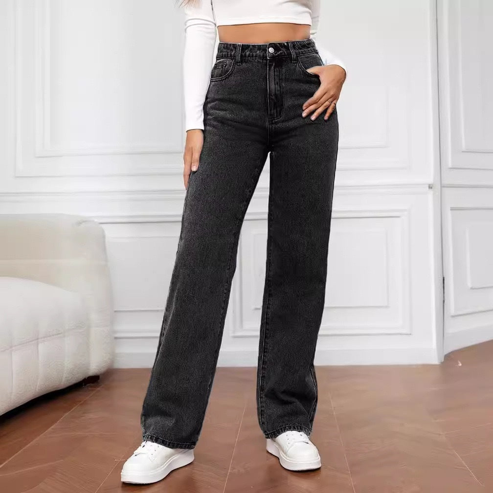 Loom & Soul™ Classic Mid-Waist Jeans – Women’s Slim Fit Denim Pants