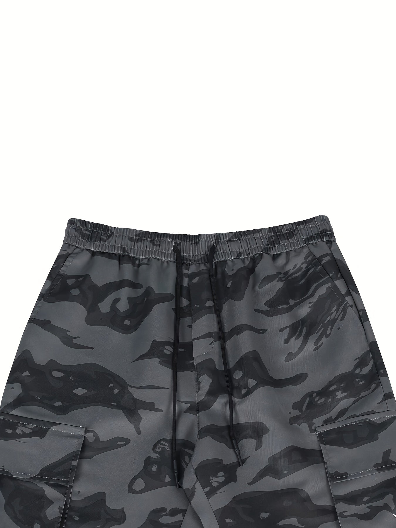 Men’s Camouflage Cargo Pants – Loose-Fit Multi-Pocket Outdoor Trousers