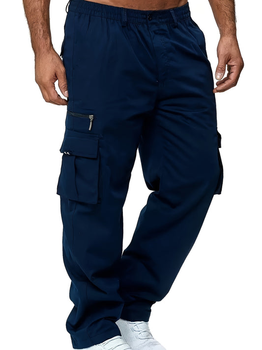 Men’s Flex Cargo Pants – Stretch Utility Tactical Trousers