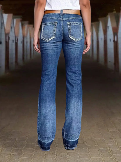 Vaqueros pitillo para mujer – Denim versátil para el día a día (T217)