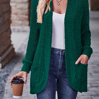 Women’s Elegant Loose Fit Blouse – Mustard Yellow Long Sleeve Top