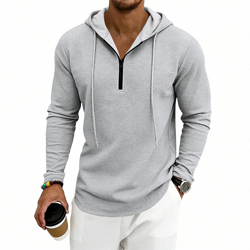 Men’s Minimal Long Sleeve Tee – Relaxed Fit Everyday Essential