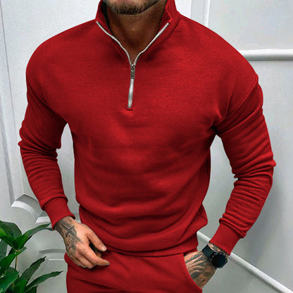 Loom & Soul™ Solid Color Pullover Sweatshirt – Casual Long Sleeve Top for Everyday Comfort & Style