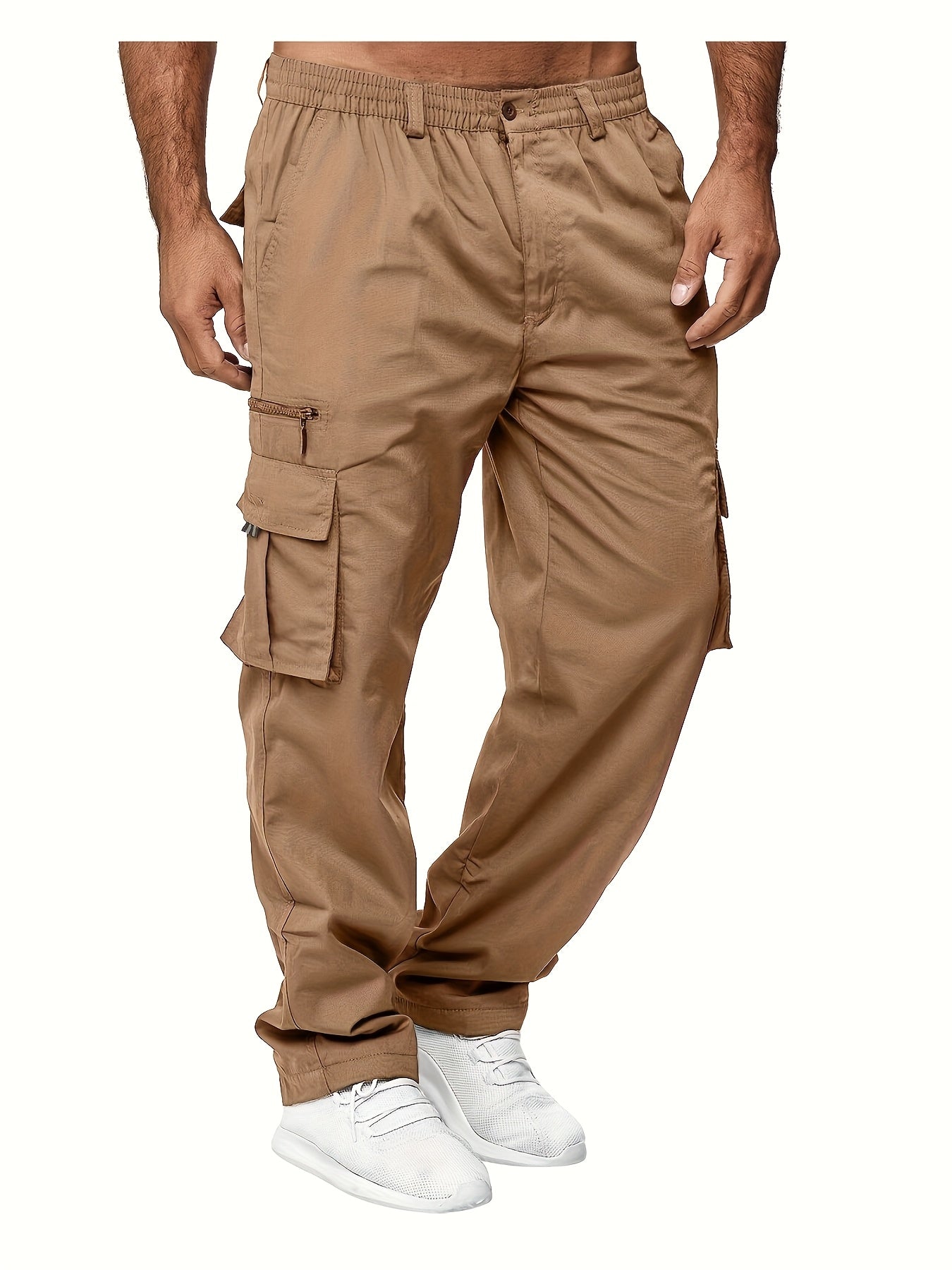 Pantalon cargo extensible pour homme – Pantalon tactique utilitaire extensible