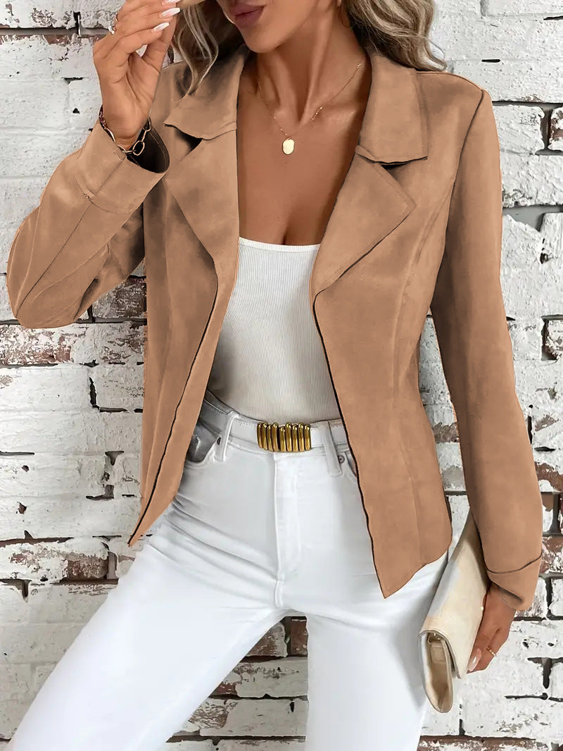 Cárdigan Elegante y Delgado para Mujer – Viajero de Otoño e Invierno
