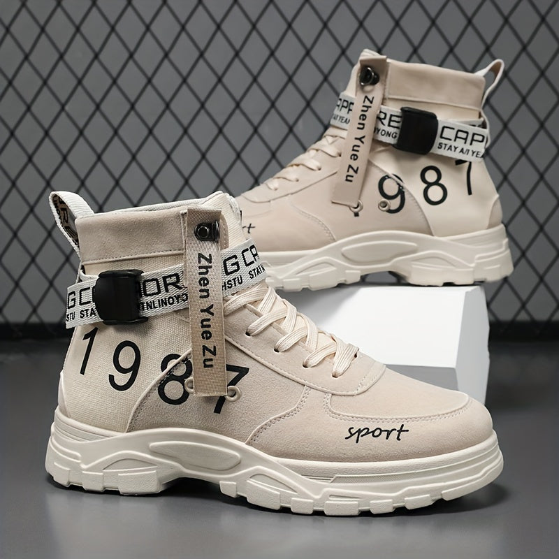 Men’s Stylish Hiking Boots – Durable Non-Slip Outdoor Ankle Boots