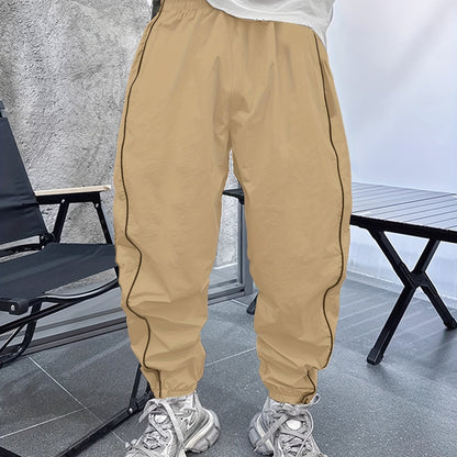 Men’s Loose-Fit Drawstring Pants – Breathable Casual Outdoor Joggers