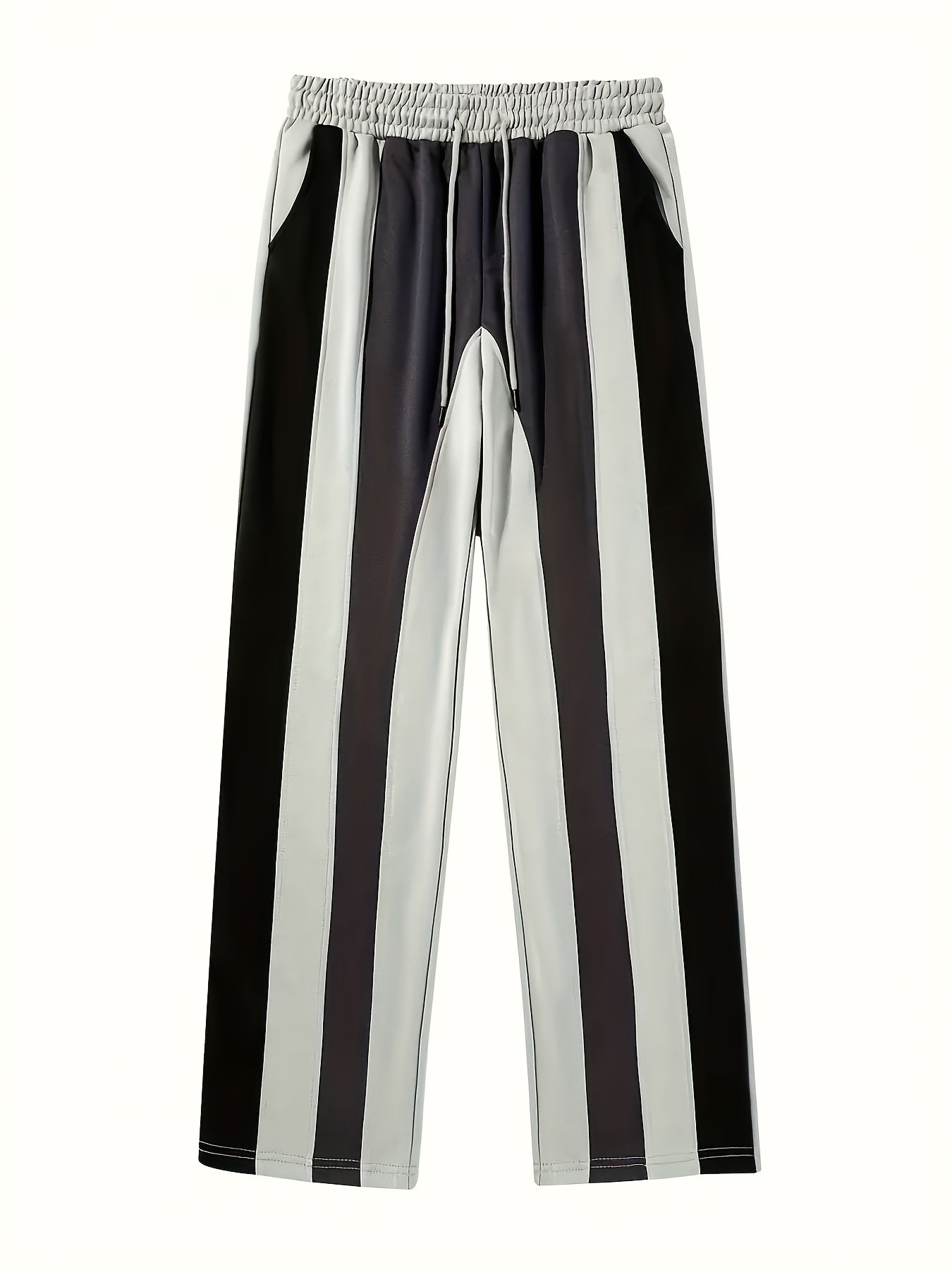 Pantalon cargo urbain à cordon de serrage pour homme – Coupe décontractée sport utilitaire