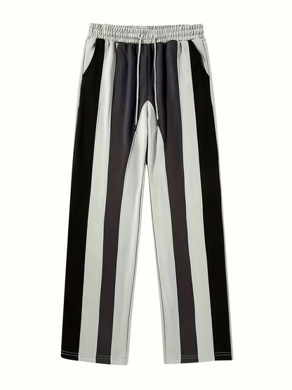 Pantalon cargo urbain à cordon de serrage pour homme – Coupe décontractée sport utilitaire