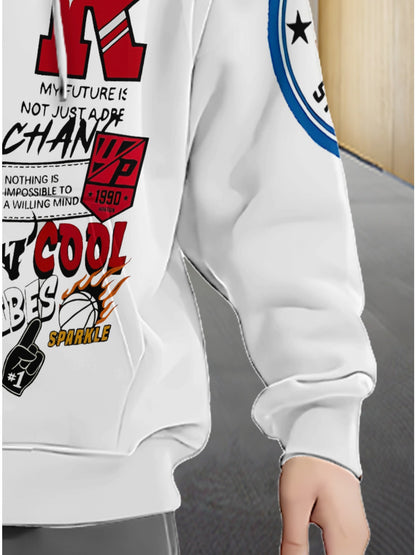 Loom & Soul Men’s Lightweight Zip Hoodie – Sporty Graphic Outdoor Jacket