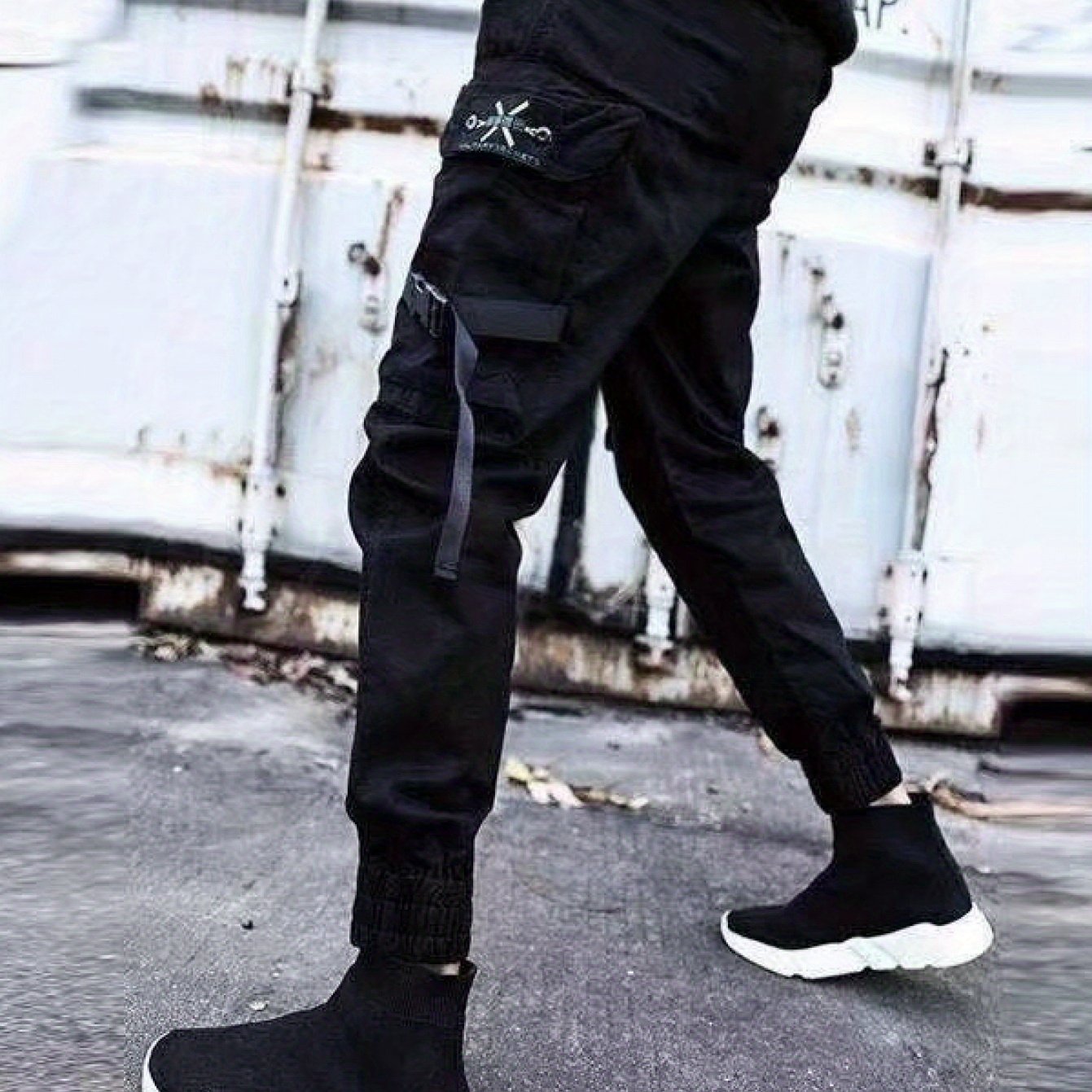 Men’s Slim Cargo Joggers – Trendy Street Pants