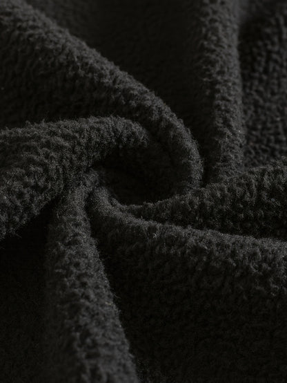 Men’s Embroidered Letter Baseball Jacket – Black & Gray Streetwear