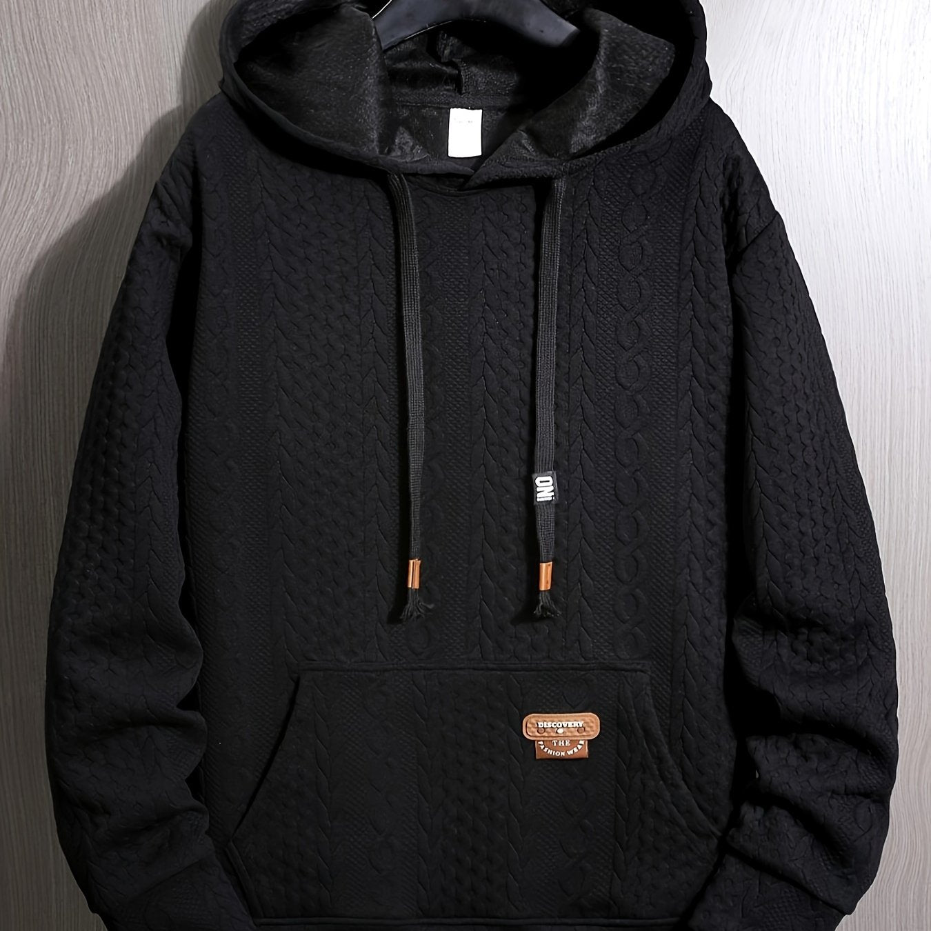 Men’s Sports Hoodie – Solid Color Long Sleeve 280gsm Activewear