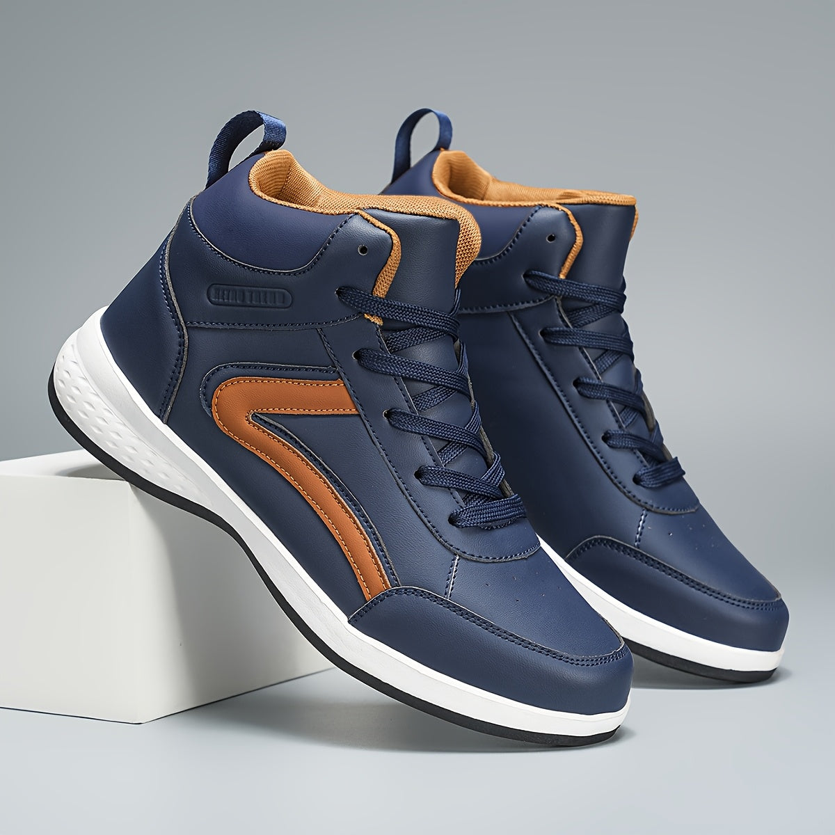 Zapatillas altas clásicas retro – Calzado de moda urbano informal