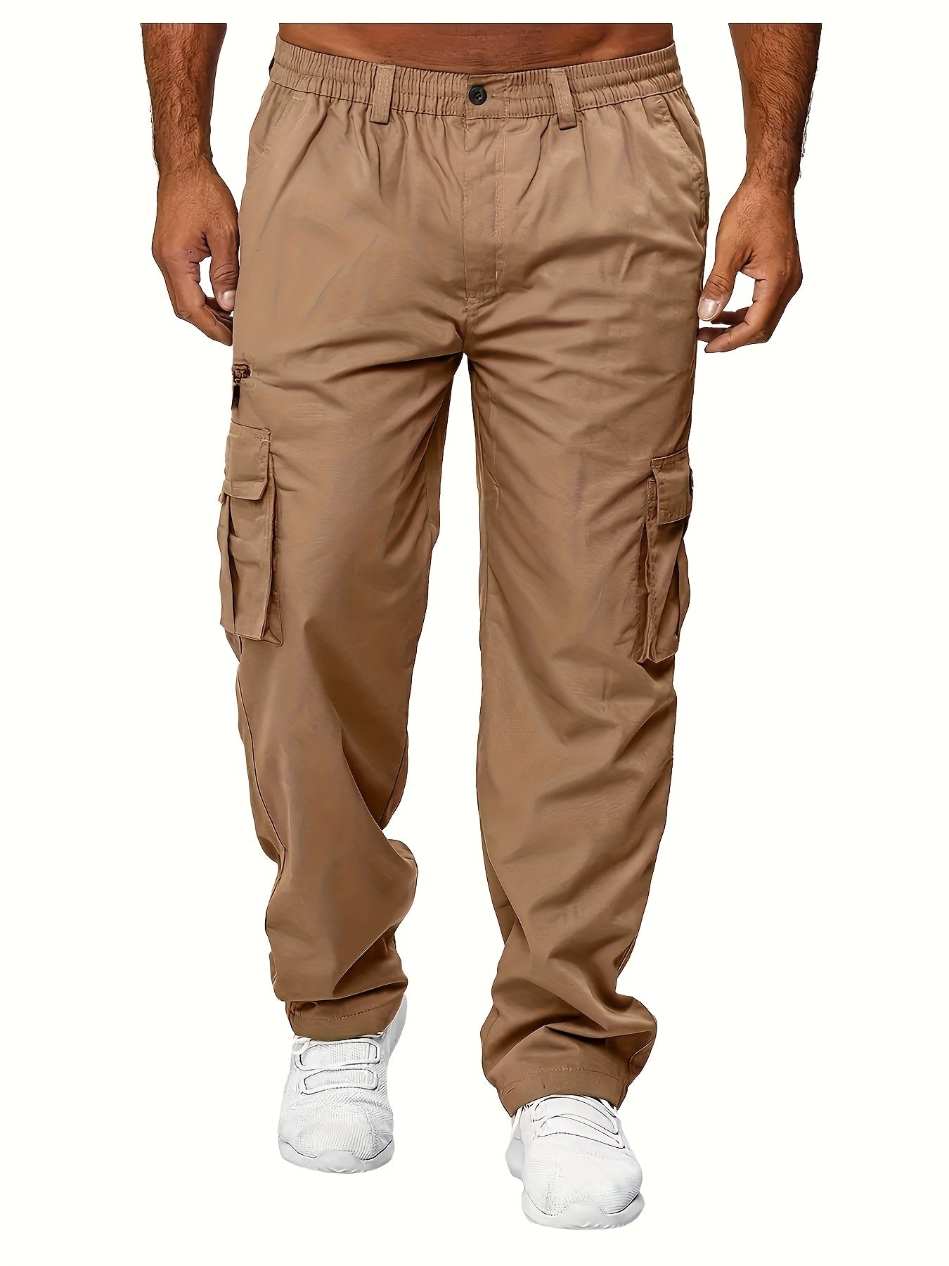 Pantalon cargo extensible pour homme – Pantalon tactique utilitaire extensible