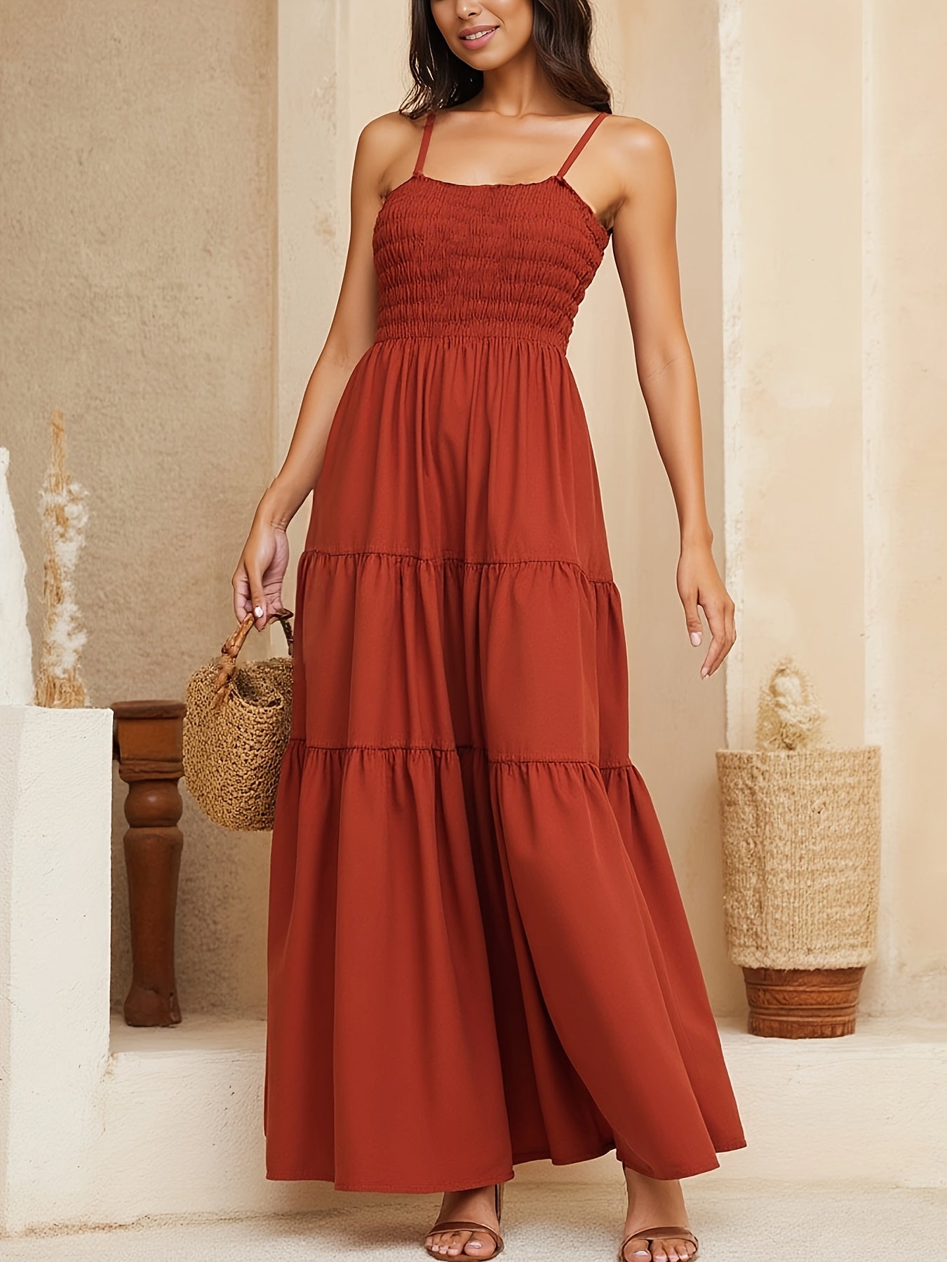 Elegant Halter Neck Maxi Dress – Minimalist Fitted Evening Gown