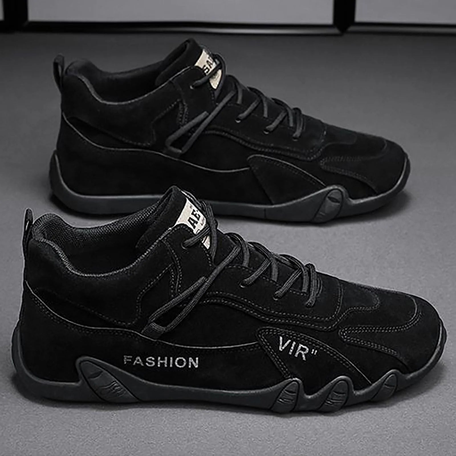 Mens White Shoes Lace up Extra Wide Dress Shoes for Men Sports Shoes for Men Popular Labor Work Shoes Wear High Top Board Shoes Casual Leisure Shoes Mens Leather Casual Shoes Size 10