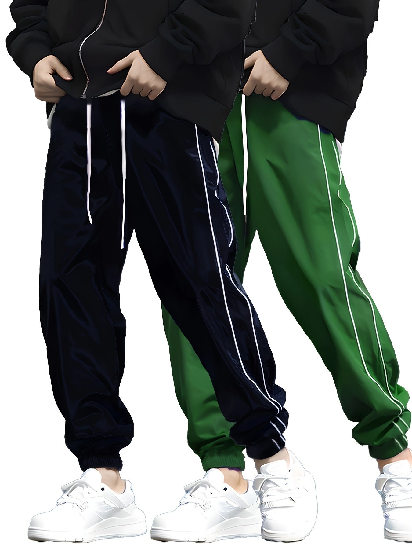 Men’s Loose-Fit Drawstring Pants – Breathable Casual Outdoor Joggers