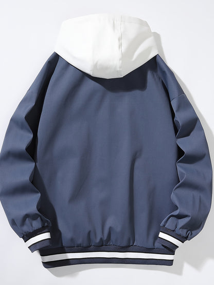 Loom & Soul Men’s  “DREAMS” Hooded Jacket – Loose Streetwear Coat