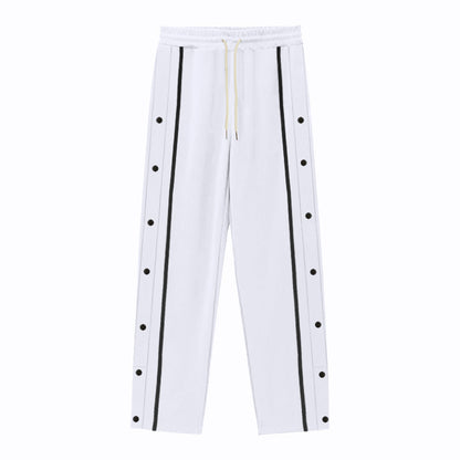 Pantalon décontracté de sport pour homme – Coupe droite ample, pantalon quotidien